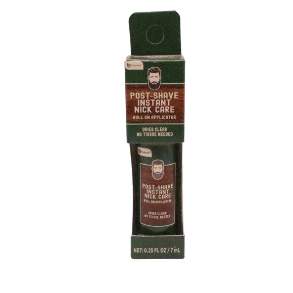 B PURE Other - B PURE Post-Shave Instant Nick Care Roll-on Applicator NET WT .25 FL OZ